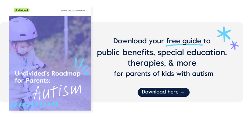 Downloadable guide to parenting a child with autism