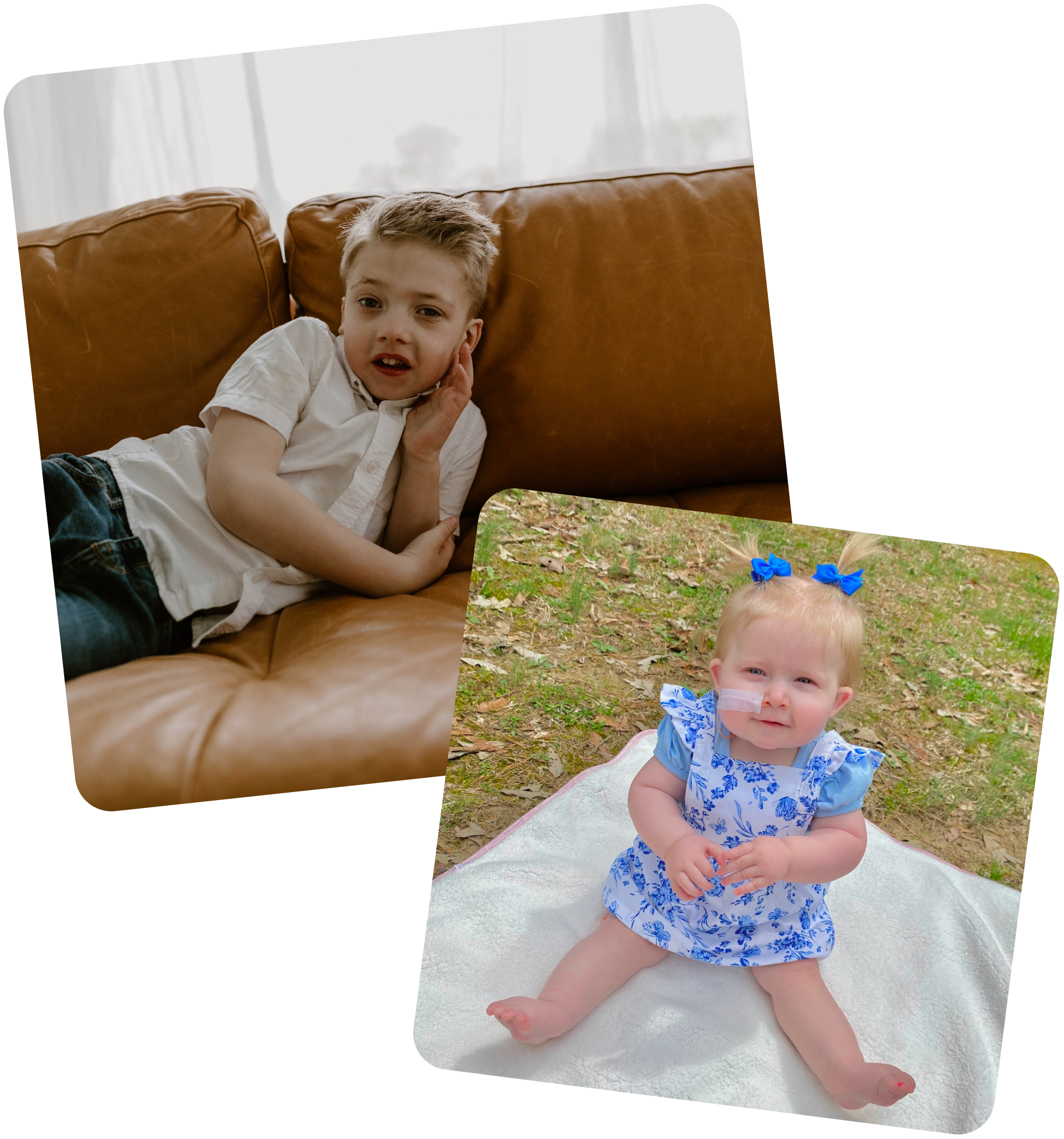 22q-hero Two children