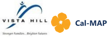 Vista Hill and Cal-MAP logo